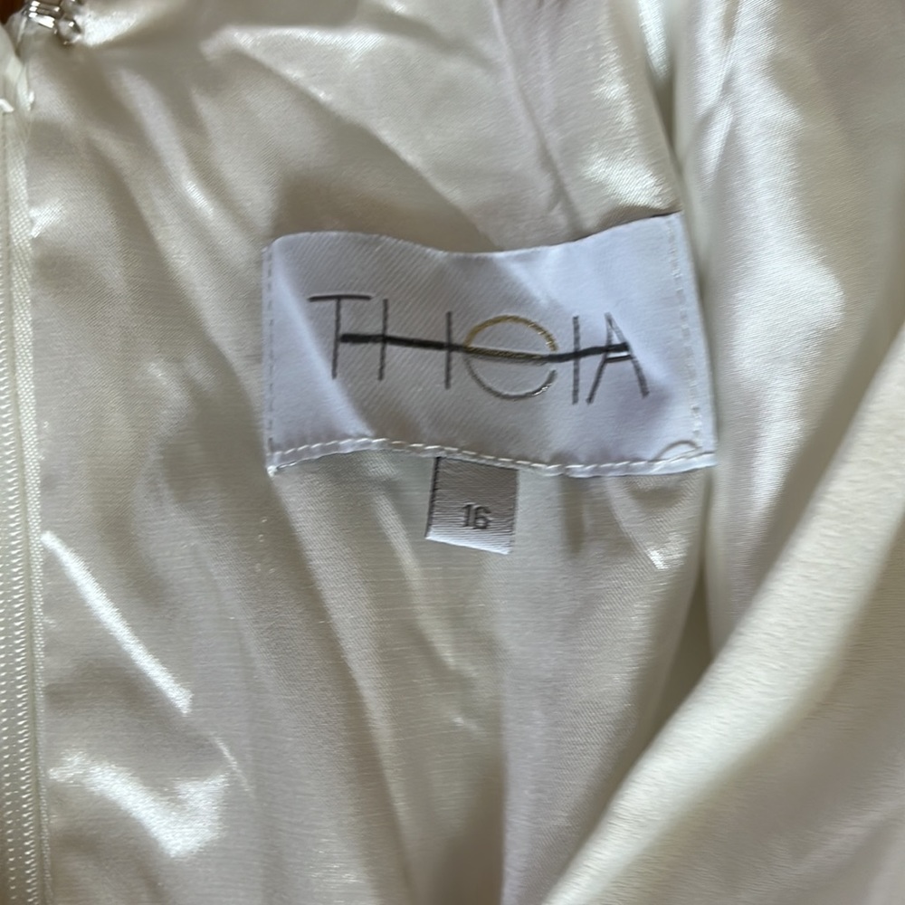 BHLDN x Theia Kenneth White Bridal Jumpsuit - Picture 5 of 16